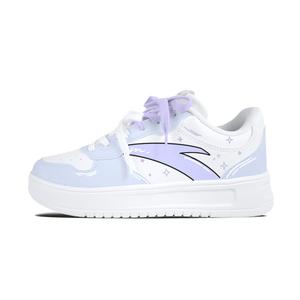 Расслабленные нескользящие устойчивые к истиранию низкие кроссовки для скейтбординга unisex ANTA, светло-голубой