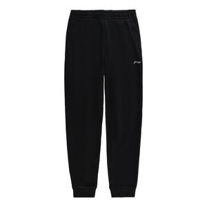 Штаны светоотражающие логотипы джоггеры брюки Li-Ning, черный