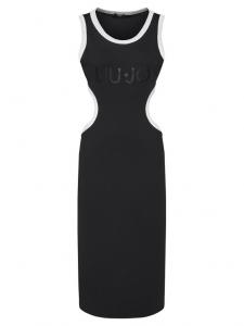 Летнее платье стандартный крой VA5043 J4822 Liu Jo, черный