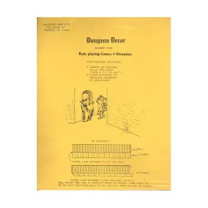 Dungeon Decor – декорации для ролевых игр, Dungeon Decor