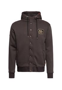 Функциональная куртка-толстовка с капюшоном и съемной подкладкой из софтшелла Kk Adventure Gear - Detroit Motor Service KING KEROSIN, коричневый