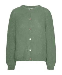 Мягкий кардиган из альпаки Americandreams, зеленый