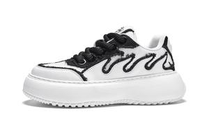 Кроссовки мужские HLA черные массивные на низкой подошве 3 см