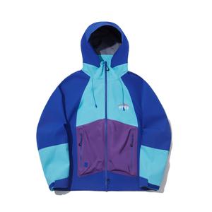 LiNing Ветровка женская Sea Teal Dream Blue Beetroot Purple