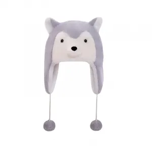 Cute Penguin Husky Hats & Caps Doll Products Bitter purchase, серый