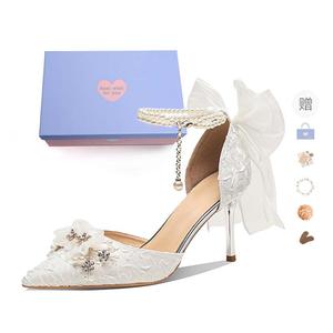 Xingdiman Туфли на тонком каблуке, женские, белые