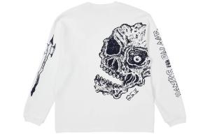 Лонгслив Lotties Thermal Skull PALACE, белый