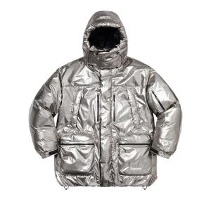 Парка Supreme GORE-TEX 700-Fill Down Parka Silver, серебряный