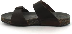 HAFLINGER Andrea Elegant кожаные сандалии с резиновой подошвой и корковой латексной стелькой Unisex, коричневый