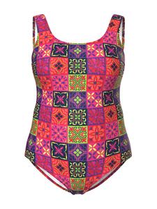 Купальник Ulla Popken, цвет dunkel lila