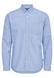 Рубашка ONSALVARO OXFORD SHIRT Only & Sons, кашемир синий