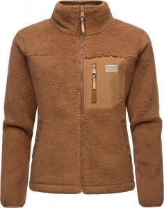 Куртка ragwear Plüschjacke Alaris, цвет Brown Sugar