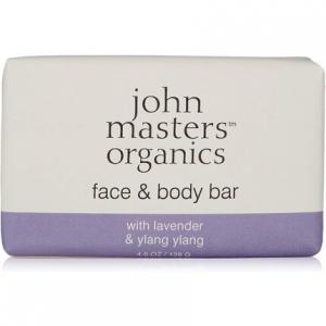 Мыло для лица и тела с лавандой и иланг-илангом 128 г, John Masters Organics