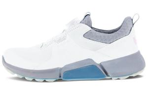 Туфли для гольфа женские низкие белые Ecco