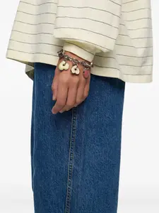 Браслет-цепочка с подвеской в виде сердца Bimba y Lola, серебряный