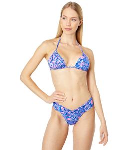 Пляжный топ Lilly Pulitzer Jamya Top, Blue Peri Takin It Easy