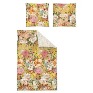 Двустороннее постельное белье Irisette «Magic 8867», элегантный цифровой принт, желтый