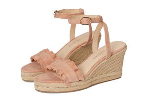 Сандалии Jack Rogers Rozette Ruffle Wedge - Suede, цвет Toast