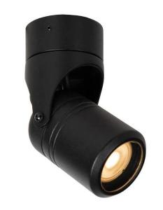 Настенный прожектор Lucide NIORT, черный