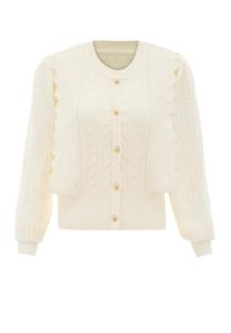 Толстовка NAEMI Strickjacke, белый