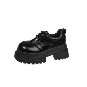 WUJI Женские лоферы черно-коричневые - черные, цвет Black