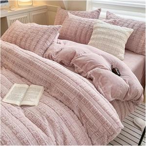 FGDSEEEKJUFHH Комплект постельного белья из плюша зимний утепленный