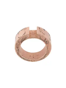 Кольцо Crescent Rift из серебра Parts of Four, розовый