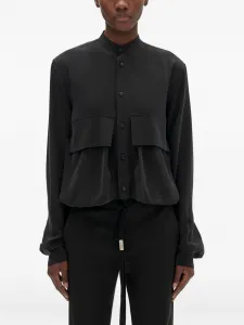 Рубашка Карита в стиле карго Ann Demeulemeester, черный