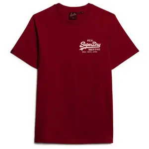 Футболка с коротким рукавом Superdry Classic Vl Graphic, красный