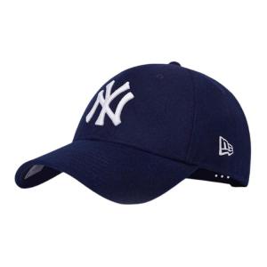 New Era Хлопковая бейсболка унисекс темно-синяя, Navy Blue