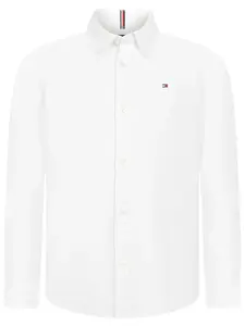 Рубашка с воротником на пуговицах Tommy Hilfiger Junior, белый