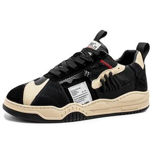 BOLE Мужские черные дышащие повседневные низкие кеды с амортизацией, цвет Black