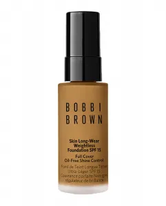 Мини-футляр для макияжа Skin Long-Wear Weightless Foundation SPF 15 Bobbi Brown, Warm Honey