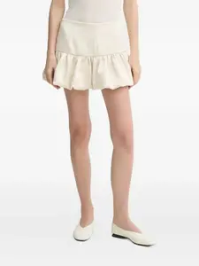 Юбка мини с пышным подолом Herskind, нейтральный