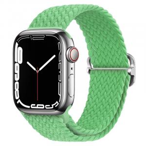 IBOANN Часы Strap Apple Compatibility Nylon Material, Bright Green