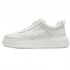 WEISHIBANGWEI Дышащие низкие кроссовки для скейтбординга, увеличивающие рост, мужские, белые