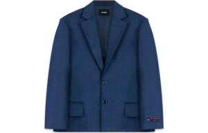 WE11DONE Мужской синий деловой костюм, Blue