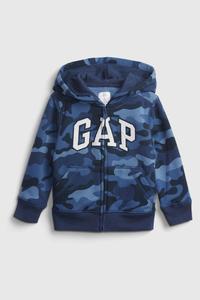 Толстовка на молнии с логотипом Gap, синий