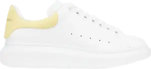 Кроссовки Alexander McQueen Oversized Sneaker White Lemon, белый
