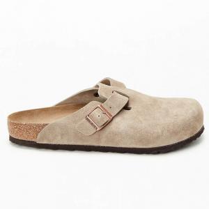 Сабо Birkenstock Boston Soft Footbed Taupe, бежевый