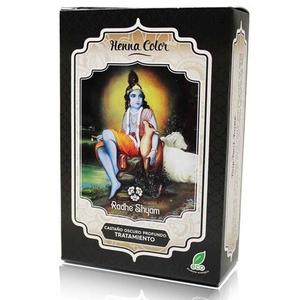 Темно-коричневый порошок хны для глубокого лечения, 100 г, Radhe Shyam