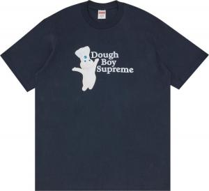 Футболка Supreme Doughboy Tee 'Navy', синий