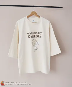 Футболка с принтом "Том и Джерри"/Футболка для футбола Coen, цвет Natural