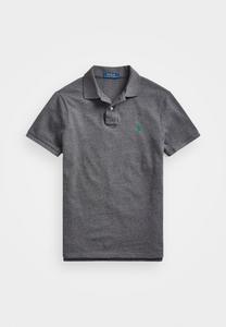 Поло CUSTOM SLIM FIT Polo Ralph Lauren, серый
