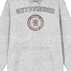Мужская толстовка с капюшоном «Гарри Поттер и Гриффиндорские ценности» Harry Potter