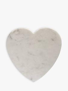 Сырная доска с мраморным сердцем Culinary Concepts, 28cm, White