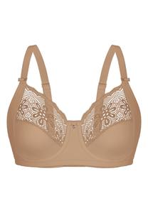 Бюстгальтер на косточках sassa T-shirt Bra IMPRESSIVE JACQUARD, цвет cappuccino