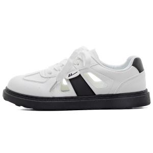 Кроссовки WARRIOR Skateboarding Shoes Women's Low-top, белый/розовый/голубой