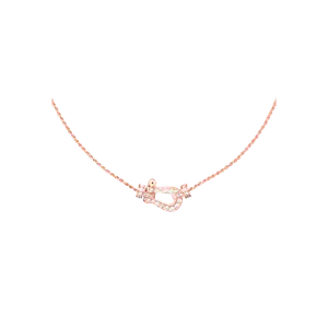 Колье Fred Force 10 из розового золота с бриллиантами