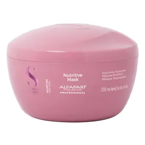 Бальзам для волос semi di lino moisture nutritive mask Alfaparf Milano, 200 ml, объем 200 мл